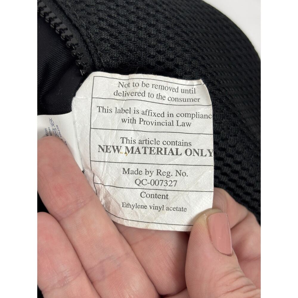 Lululemon Fast Track Convertible Bag Black Mesh Sling Shoulder Backpack Duffel - Picture 10 of 14